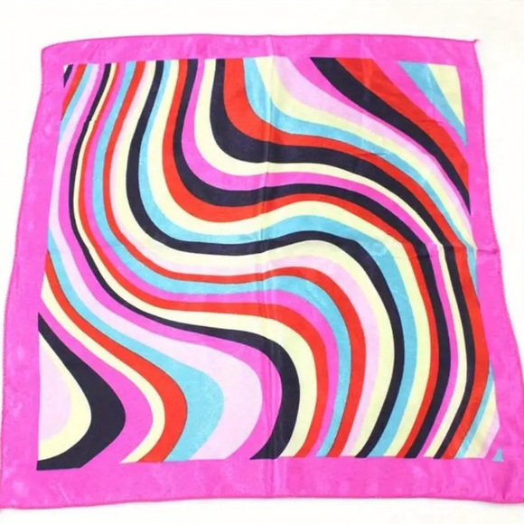 Splash of Colors Elegant Printed Scarf - Picture 3 of 6